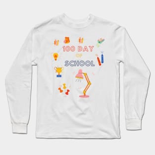 100th day of school Long Sleeve T-Shirt